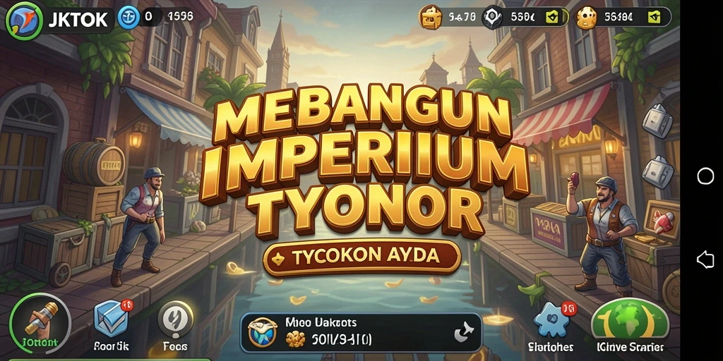 Tampilan gameplay JKTOK dengan interaksi pemain yang seru.