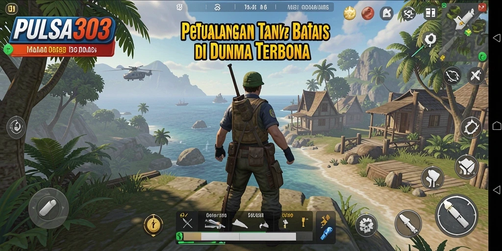 Tampilan gameplay PULSA303 dalam dunia terbuka yang memukau.