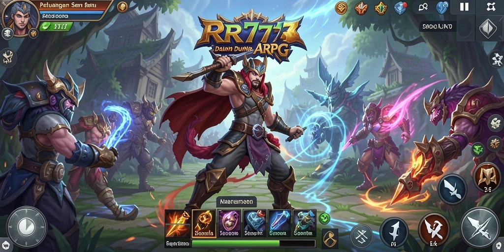 Gameplay menawan di dunia ARPG yang penuh petualangan.